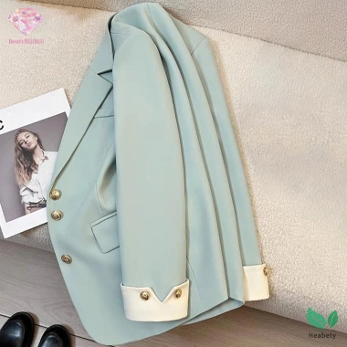 Blazer Nữ Heabety Thanh Lịch Một Ngực - Áo Khoác Công Sở Giá Ưu Đãi
