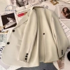Blazer Nữ Oukwca Hàn Quốc - Công sở, lưng khe, áo khoác ngoài, chỉ 273k 7