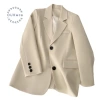 Blazer Nữ Oukwca Hàn Quốc - Công sở, lưng khe, áo khoác ngoài, chỉ 273k 9