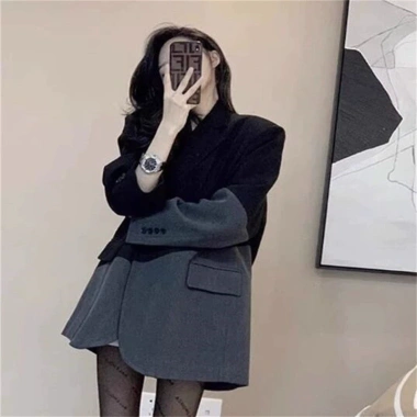 Blazer Nữ Xuân Thu Niche Hẹp Eo - Phong Cách Sang Trọng, Thời Trang Chiến Phố