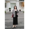 Blazer ORENDA MODA Suông Tay Lật Lót Kẻ - Giá 632.500đ, Phong Cách Công Sở Nữ 4