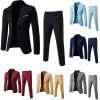 Blazers nam tay dài ô mấp màu đơn sắc - Phối vest nam, giảm 23% chỉ 460.437 VND 6