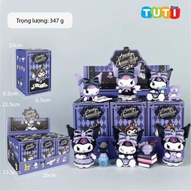 Blind Box 6 Mô Hình Kuromi và Melody - Quà Tặng Trang Trí Bàn Làm Việc, Sưu Tầm Mô Hình Giá Ưu Đãi 39.200 VNĐ
