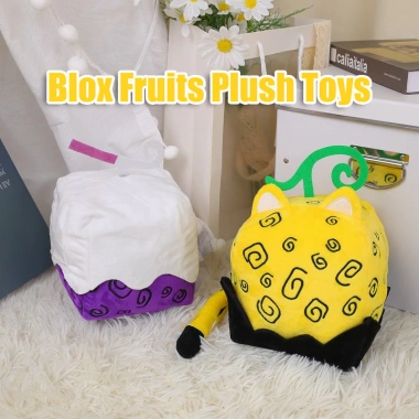 Blox Plush Fruit Hộp Bí Ẩn - Gối Nhồi Bông Trái Cây Họa Tiết Da Báo, Đồ Chơi Blox Giá 100.100₫