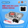 BlueStar NS-165C Bếp gas du lịch inox, đánh lửa magneto - Hàng chính hãng, giá tốt