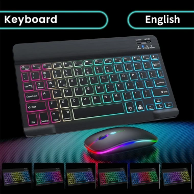 Bluetooth mini không dây, đèn nền RGB cho điện thoại, iPad, máy tính – giá chỉ 152.100₫ 2