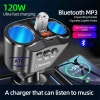 Bluetooth Xe Thuốc Lá Bật Lửa – Ổ Cắm PD QC3.0 USB 4.8A Sạc Nhanh Kỹ Thuật Số