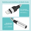 Bluewow Adapter 3.5mm Tai nghe Aux Jack - Cho iPhone 13- XR, Âm sạch, 91.300đ 2