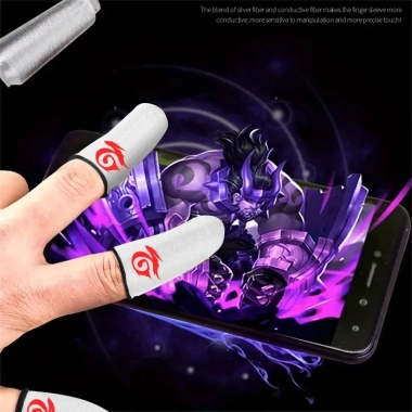 Bluewow Găng tay Free Fire chống mồ hôi, đầu ngón, cảm ứng, trượt, ngón cái