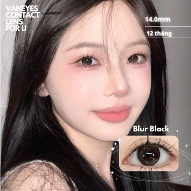 Blur Black MINA LENS kính áp tròng 0-7.5 độ - Giá chỉ 75.000 VND, giảm tới 20% 3
