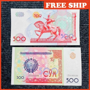 BLX391 Tiền Mã Đáo Thành Công Uzbekistan - Kích Hoạt Tài Lộc Màu Đỏ, Giá 19.080 VND 2