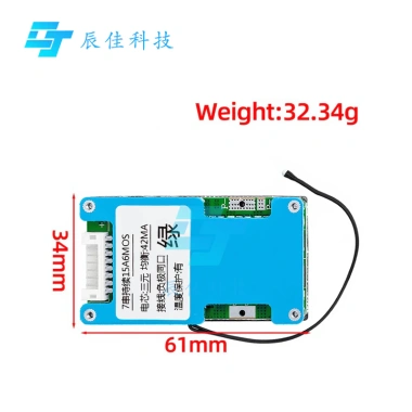 BMS 7S 24V 15A/20A/25A LMO 18.650 - Bảo vệ sạc, cân bằng và NTC, 134.949 VND 2