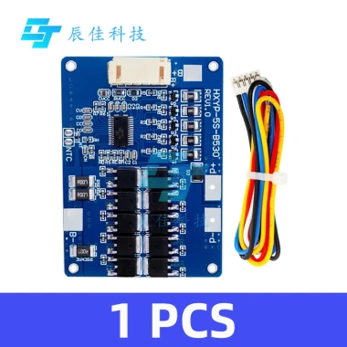 BMS Pin Lithium 5S 18V-21V 30A/45A Bảo Vệ NTC, Cân Bằng & Kiểm Soát Nhiệt Độ - Giá 117.543đ
