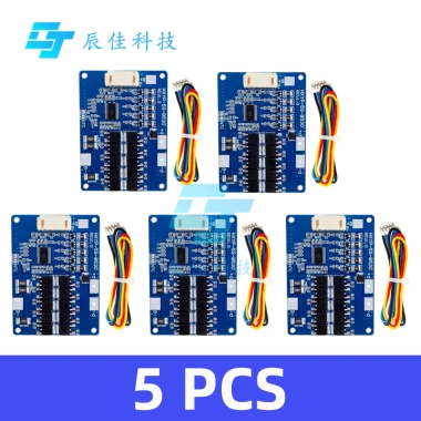 BMS Pin Lithium 5S 18V-21V 30A/45A Bảo Vệ NTC, Cân Bằng & Kiểm Soát Nhiệt Độ - Giá 117.543đ