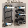 BMZAR Kệ Đa Năng Gấp Gọn 3 Tầng Thép Carbon Chống Gỉ Xe Đẩy Spa Giá 329.000₫ 2