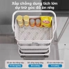 BMZAR Kệ Đa Năng Gấp Gọn 3 Tầng Thép Carbon Chống Gỉ Xe Đẩy Spa Giá 329.000₫ 3