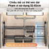 BMZAR Kệ gầm bếp 1-2 tầng, điều chỉnh độ dài 53-88cm, bồn rửa & xoong nồi - Giá 279.000₫ 3