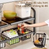 BMZAR Kệ gầm bếp 1-2 tầng, điều chỉnh độ dài 53-88cm, bồn rửa & xoong nồi - Giá 279.000₫ 8