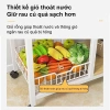 BMZAR Kệ lò vi sóng 3-4 tầng đa năng, kèm giỏ, ngăn tủ mặt gỗ MDF 1.3cm - Giá ưu đãi 579.000 VND 4