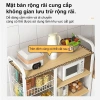 BMZAR Kệ lò vi sóng 3-4 tầng đa năng, kèm giỏ, ngăn tủ mặt gỗ MDF 1.3cm - Giá ưu đãi 579.000 VND 6