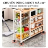 BMZAR Kệ lò vi sóng 3-4 tầng đa năng, kèm giỏ, ngăn tủ mặt gỗ MDF 1.3cm - Giá ưu đãi 579.000 VND 7
