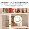BMZAR Kệ lò vi sóng 3-4 tầng đa năng, kèm giỏ, ngăn tủ mặt gỗ MDF 1.3cm - Giá ưu đãi 579.000 VND 8