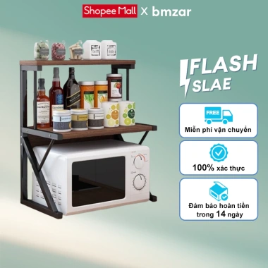 BMZAR Kệ Lò Vi Sóng Đa Năng Hiện Đại, Decor Bếp Trọng, Chính Hãng, Giá 135k