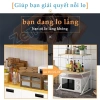 BMZAR Kệ Lò Vi Sóng Đa Năng Hiện Đại, Decor Bếp Trọng, Chính Hãng, Giá 135k 3