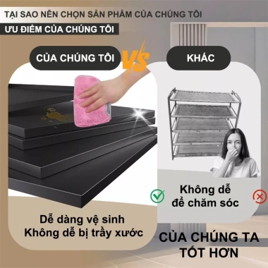 BMZAR Kệ sắt đa năng chịu tải 500kg - Tấm dày, v lỗ, giá 529.000đ 8 BMZAR Kệ sắt đa năng chịu tải 500kg - Tấm dày, v lỗ, giá 529.000đ 8