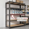 BMZAR Kệ sắt v lỗ 5 tầng đa năng 120x40x180 - Lắp đặt không cần vít, giá chỉ 235.000đ 6