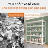 BMZAR Kệ sắt v lỗ chịu 500kg, điều chỉnh chiều cao, bền đẹp, giá ưu đãi 299.000 VND 2