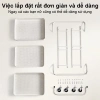 BMZAR Xe Đẩy Spa 3 Tầng Đa Năng – Kệ thép carbon, giỏ để bỉm sữa, chỉ 259.000 VND 9