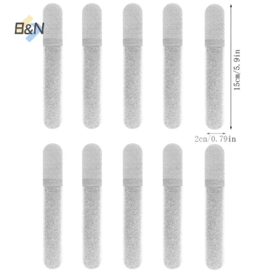B&N 10 Dây Nylon Webbing Đeo Sửa Móc, Vòng Grip, Gói Ba Lô, Tái Sử Dụng 43.120đ