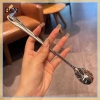 B&N 6/10 Muỗng trà đá dài tay thép không gỉ Thìa cà phê khuấy kem an toàn máy rửa chén phụ kiện bếp giảm giá 4