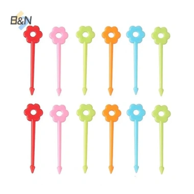 B&N Đĩa Nĩa Trái Cây Dễ Thương Cho Trẻ Em - Hộp Bento Trang Trí Thực Phẩm, Giá 35.750 VND
