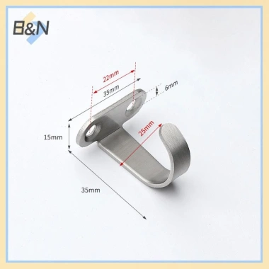 B&N Móc trần 5 chỗ thép không gỉ hạng nặng – cho nhà để xe, tủ phòng tắm, 50.160₫