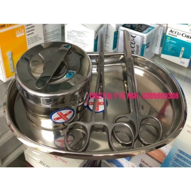 Bộ 04 món dụng cụ y tế inox rửa vết thương gia đình - Giá ưu đãi 131.000₫