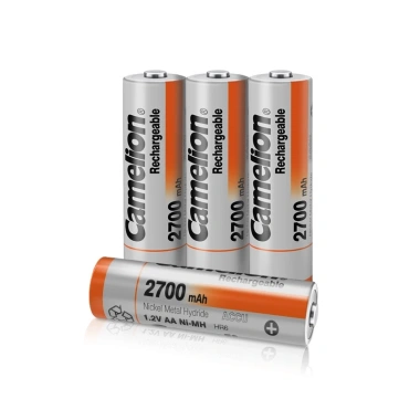 Bộ 04 Pin Sạc AA Camelion 2.700mAh - Mẫu Mới, Hàng Chuẩn, Giá Ưu Đãi 157.000đ