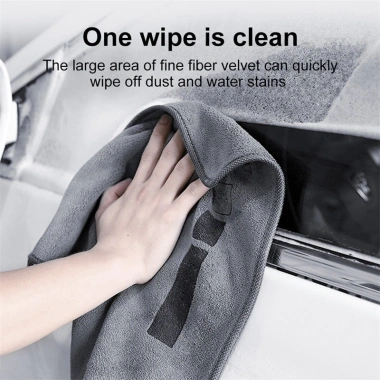 Bộ 1-3-5 Khăn Rửa Ô Tô Hấp Thụ Nước Dày Tự Động - Microfiber Hai Mặt Mềm Mại - Giá ưu đãi 29.599₫ 3