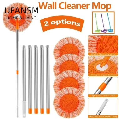 Bộ 1 cây lau nhà cao cấp vệ sinh, nối dài cực, xoay 360, tháo rời treo tường, độ bền cao, tiện lợi, đánh giá cao, giá chỉ 76.140₫