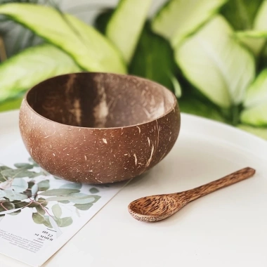 Bộ 1 Chén và Muỗng Gáo Dừa Pha Bột Mặt Nạ 100% Tự Nhiên, An Toàn, Giá 29.000₫ 4 Bộ 1 Chén và Muỗng Gáo Dừa Pha Bột Mặt Nạ 100% Tự Nhiên, An Toàn, Giá 29.000₫ 4