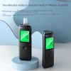 Bộ 1 Máy Kiểm Tra Rượu Breathalyzer Sạc Lại Di Động Dùng Cho Cá Nhân và Gia Đình Ngăn Say Lái Xe 2