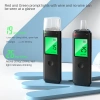 Bộ 1 Máy Kiểm Tra Rượu Breathalyzer Sạc Lại Di Động Dùng Cho Cá Nhân và Gia Đình Ngăn Say Lái Xe 4