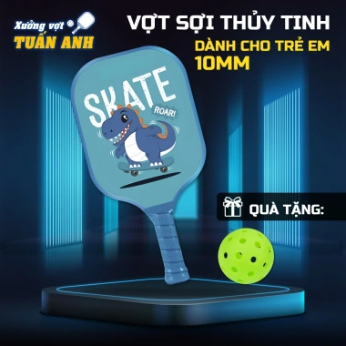 Bộ 1 Vợt Pickleball Trẻ Em In 10 Nhân Vật - Cầm Nhẹ, Vừa Tay, Giá 180.000đ 6