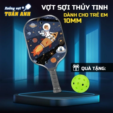 Bộ 1 Vợt Pickleball Trẻ Em In 10 Nhân Vật - Cầm Nhẹ, Vừa Tay, Giá 180.000đ 7