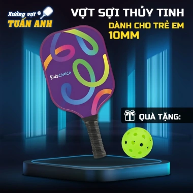 Bộ 1 Vợt Pickleball Trẻ Em In 10 Nhân Vật - Cầm Nhẹ, Vừa Tay, Giá 180.000đ 8