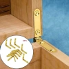 Bộ 10 bản lề 90 độ hợp kim kẽm lò xo cho hộp gỗ đựng trang sức 59,531 VND