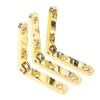 Bộ 10 bản lề 90 độ hợp kim kẽm lò xo cho hộp gỗ đựng trang sức 59,531 VND 4
