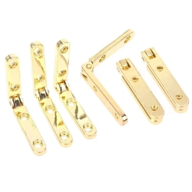 Bộ 10 bản lề 90 độ hợp kim kẽm lò xo cho hộp gỗ đựng trang sức 59,531 VND 6