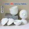 Bộ 10 Bát Cơm Trắng 11cm Dày Loại 1 - Combo Giá 114.000 VNĐ, chất lượng cao